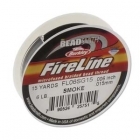 6lb FireLine Braided Beading Thread SMOKE, 0.15mm - 15 YRD