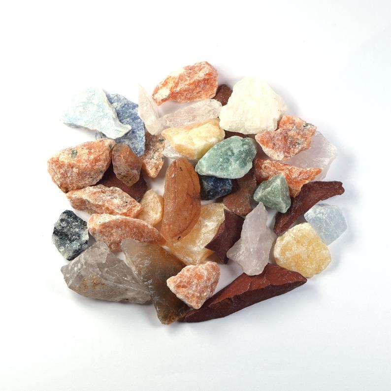 Bag of Mixed Rough Rock - Per Kilo - by GEMWORLD online store