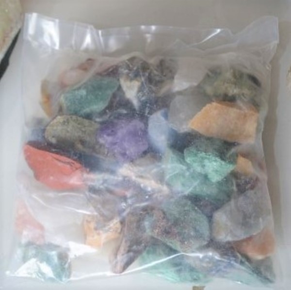 Mixed Rough Rocks For Tumbling