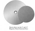 18" Magnetic Plated Diamond Disc - 100 Grit