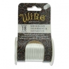 18ga Beadsmith Tarnish Resistant Silver Plated Wire 