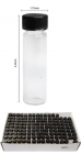 2-3/16" Mini Glass Bottle Display