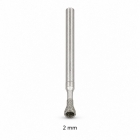 2mm Tapered Inverted Cone Hollow Shaped Diamond Burr