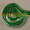 Green w/White Core Filigrana, Size: 5 - 6mm