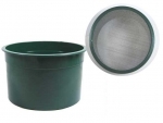 6" Green Mini Sifting Pan,100 Holes per Square Inch