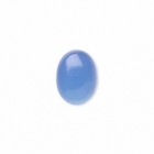 6 x 8 Cabochon - Dyed Agate Light Blue