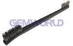 7" Double Sided Cleaning Brush - Stainless Steel