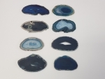 Agate Slice Large- Blue