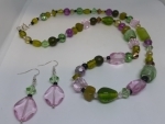 Gemworld Class: Eclectic Necklace and Earrings Class by Megan