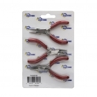 Eurotool Miniature Pocket Plier Set, 3 Piece Set