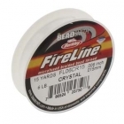 6lb FireLine Braided Beading Thread CRYSTAL, 0.15mm - 15 YRD