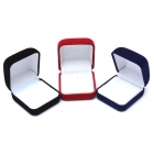 Flocked Velvet Ring Box - Square 