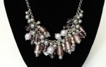 Gemworld Class: Drop Cluster Necklace