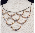 Gemworld Class: Scalloped Necklace by Megan