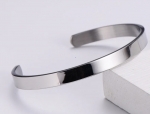 Minimalist Stainless Steel Cuff 