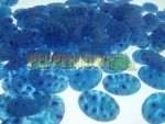 Blue Millefiori Glass Beads
