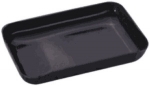 Open Plastic Sorting Tray - Black