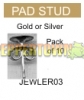 Pad Stud (pk of 10)