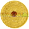 Yellow Muslin Knife Edge Buff - 6"