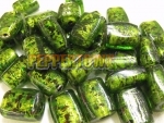 Red/Green Foil Beads - 500g