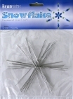 Snowflake Beading Kit 4.5"