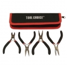 Tool Choice 4 Piece Mini Plier Set