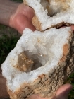 Geode Halves White Irregular - Per Kilo